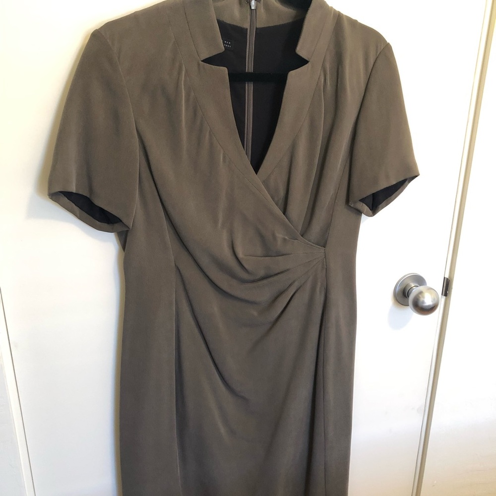 Beautiful Gray Silk Dress